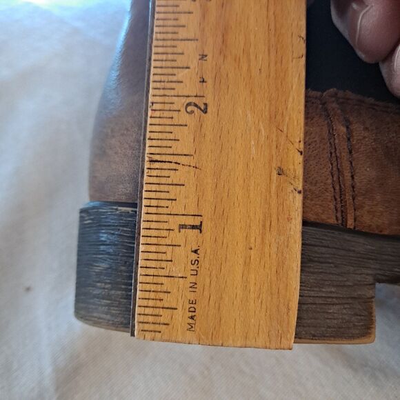 Coolway Distressed Chelsea Boots Women's Sz 6 Brown Faux Leather - Picture 11 of 11